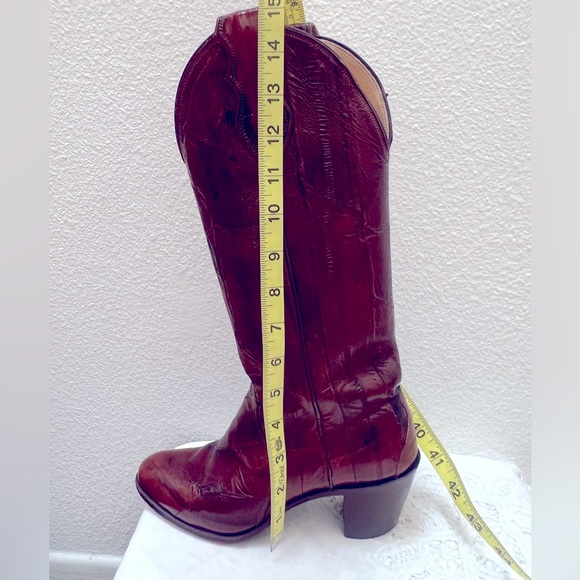 Rare Vintage Justin Brown Cowboys Boots - Picture 5 of 14